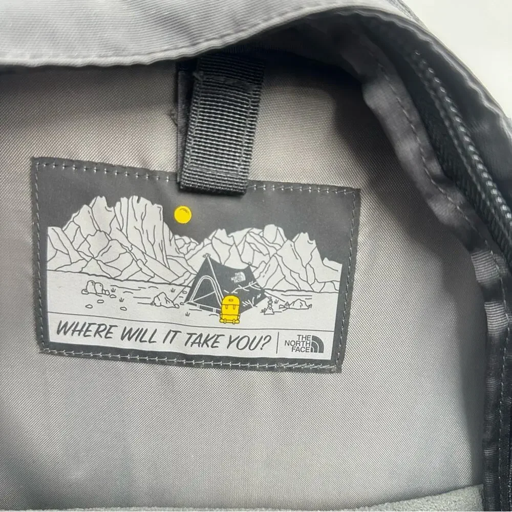 The North Face Fall Line Backpack - Black (has logo embroidered)